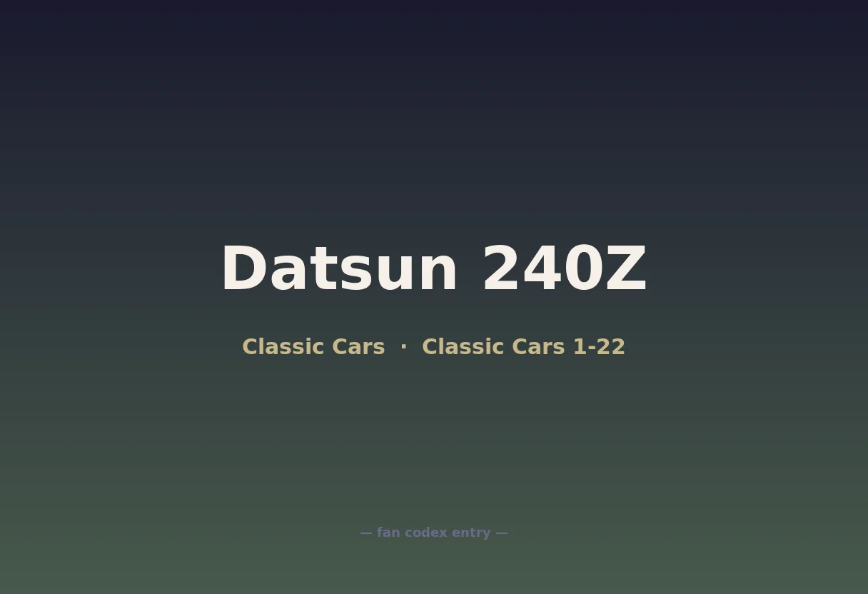 Datsun 240Z