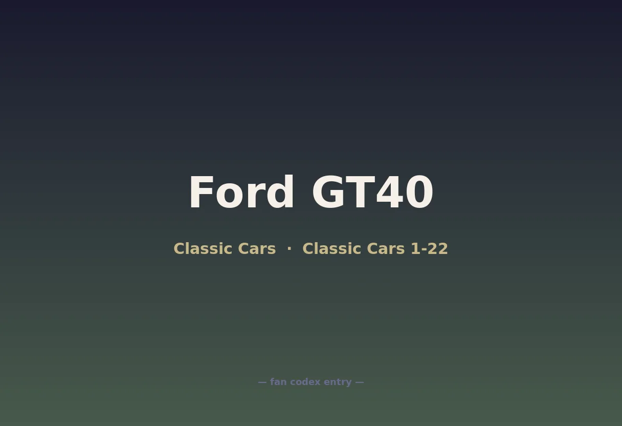 Ford GT40